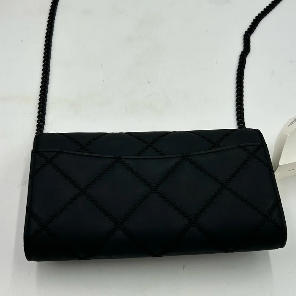 Women's Tory Burch matte chain wallet Crossbody NWT